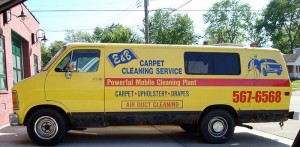 E&B Truck. St Louis Carpet Cleaning