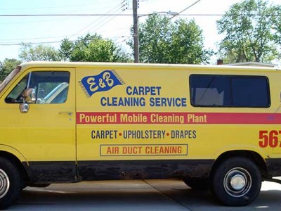 E&B Truck. St Louis Carpet Cleaning
