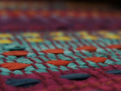 E&B Carpet How to clean a braided rug.