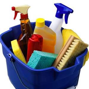 house cleaning hack supplies