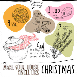 make your home smell like christmas